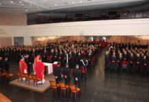 Solenne cerimonia del sacramento della Cresima ai militari della scuola allievi carabinieri di Reggio Calabria