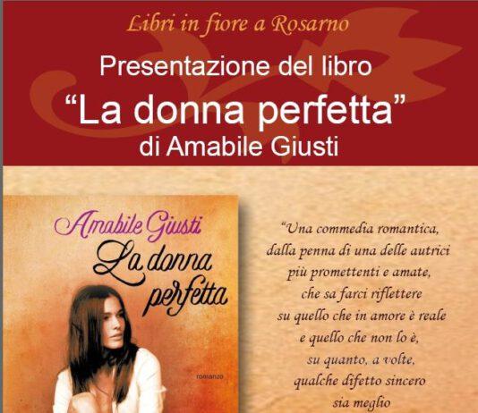 Rosarno, presentazione libro “La donna perfetta” di Amabile Giusti in Mediateca