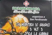 A San Ferdinando il primo Torneo di Calcio in gabbia