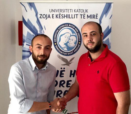 Il rosarnese Giuseppe Russo eletto Senatore accademico e Presidente del consiglio degli studenti all’università di Tirana