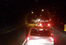 Ennesimo incidente sulla Jonio Tirreno nella galleria della Limina