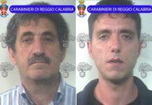 Ndrangheta, arrestati padre e figlio in provincia di Reggio Calabria per detenzione di armi