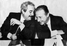 Fiamma Tricolore presente alla cerimonia di scopertura della targa in memoria di Giovanni Falcone e Paolo Borsellino