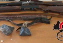 Trovate armi e munizioni nel reggino