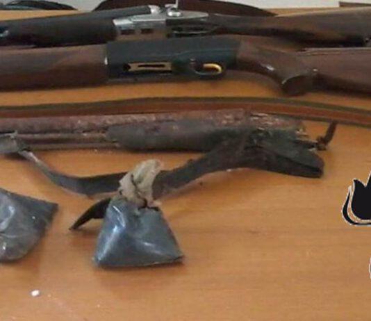Trovate armi e munizioni nel reggino