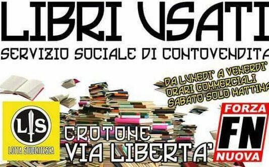 Forza Nuova contro il caro scuola