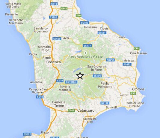 Terremoto in Calabria, tre scosse in pochi minuti