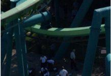 Perde cellulare sulle montagne russe, prova a recuperarlo e viene investito dai vagoni