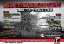 Forza Nuova Calabria organizza il VI campo d’azione forzanovista