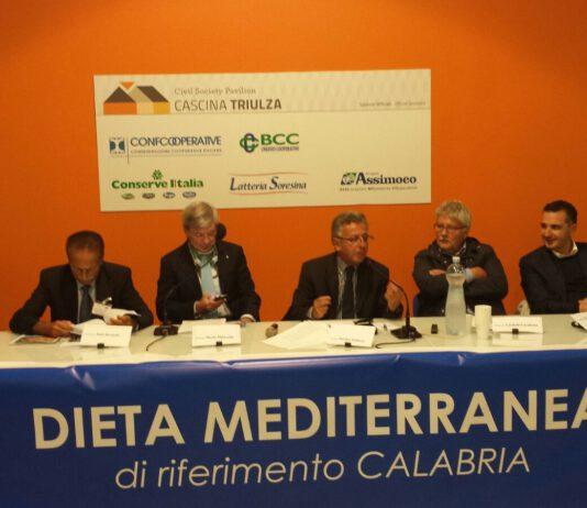 I consiglieri regionali Greco e Sergio all’Expo in occasione della presentazione del libro “Dieta Mediterranea di Riferimento Calabria”