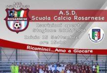 L’ A.S.D Scuola Calcio Rosarnese da il via alla nuova stagione