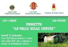 Gioia Tauro, il Lions club”Polistena Brutium” e il Comune presentano “La valle delle Camene”