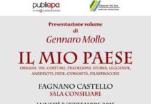 Lunedì sarà presentato il volume di Gennaro Mollo dal titolo Il mio paese
