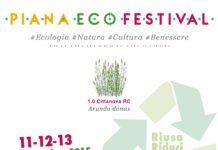 Piana Eco Festival, il Villaggio ecologico dall’11 al 13 settembre a Cittanova
