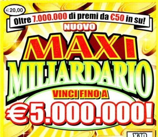 Vinti cinque milioni di euro in provincia di Reggio Calabria al gratta e vinci