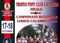 Gioia Tauro: lo storico Centro Equitazione Starace ospita la finale del trofeo Pony club Calabria