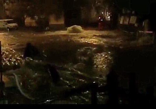 Rosarno… preparate l’arca.. Situazione disastrosa in via Provinciale (Video allagamenti)