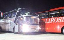 I lavoratori della Lirosi Autoservizi incrociano le braccia