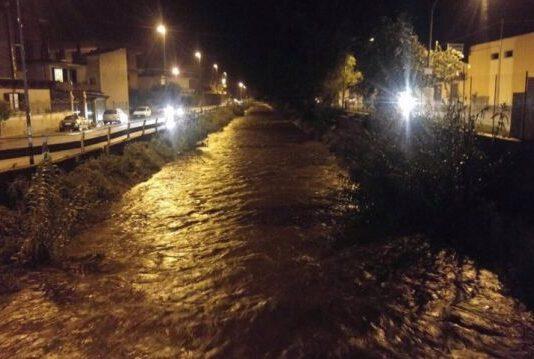 Gioia Tauro, rischio esondazione Budello