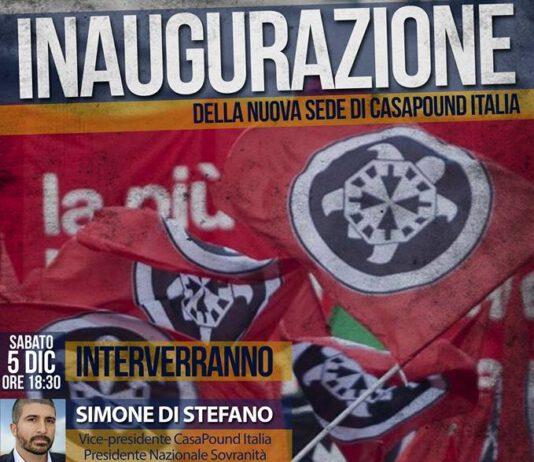 Inaugurazione nuova sede CasaPound Lamezia Terme