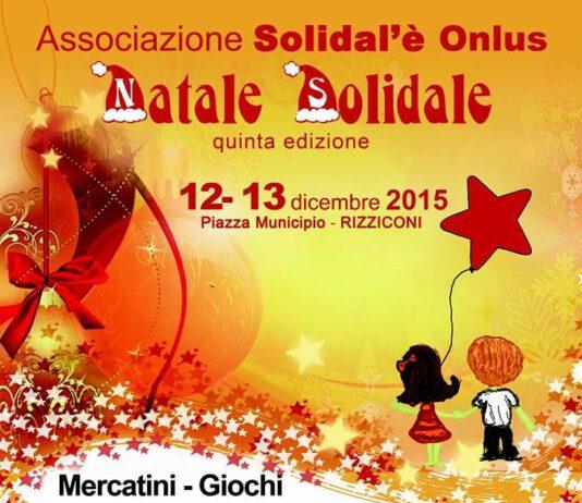 Quinta edizione del Natale Solidale il 12 e il 13 dicembre a Rizziconi