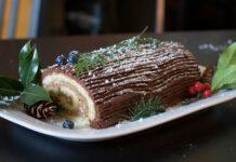 Ricette per le feste, “Tronchetto di Natale alle castagne”