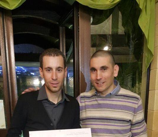 Nibali incontra Rocco Mammoliti e l’ASD Rosarno Cycling