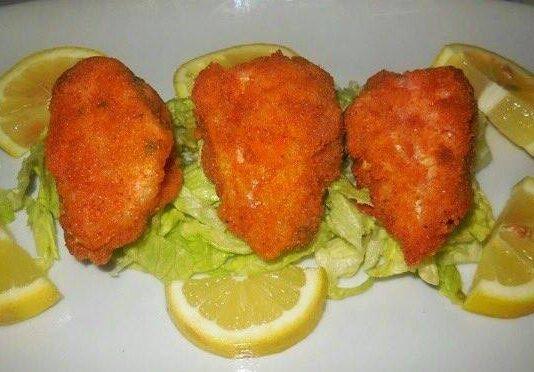 Ricetta di oggi: Filetti di triglia impanati con pinoli