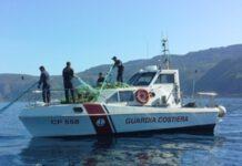 Pesca illegale, sequestrati 6mila metri di reti