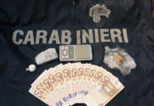 Sequestrati 100g tra cocaina eroina ed hascisc e banconote false