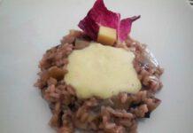 Ricetta di oggi, Risotto al radicchio con fonduta di Asiago