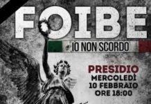 Lamezia, il 10 febbraio la manifestazione di CasaPound in ricordo delle vittime delle Foibe