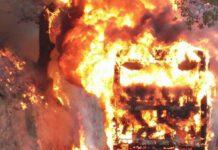 Incendio autobus, si indaga su ipotesi dolosa, trovata tanica