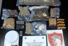 Trovato con 2,4 kg di marijuana