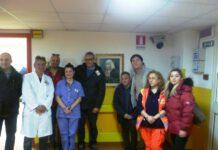 La Fidelitas dona al Pronto Soccorso di Rossano un quadro raffigurante Madre Teresa di Calcutta