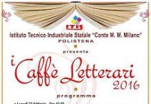 Terzo appuntamento de I caffè letterari dell´ ITIS: Ti ho vista che ridevi. Giovedì 14 aprile