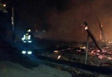 Incendio villaggio turistico