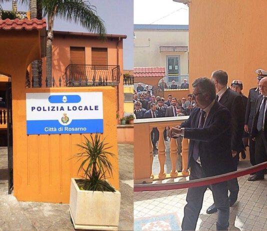 Rosarno, inaugurata nuova sede Comando Polizia Municipale
