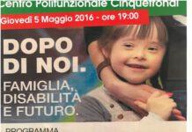 Cinquefrondi, domani presentazione del disegno di legge “Dopo di noi”