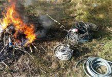 San Ferdinando, un arresto per il reato di combustione illecita di materiale solido pericoloso