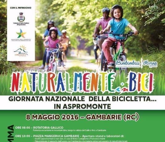 Domenica 8 maggio a Gambarie “Naturalmente in Bici”