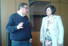 Marziale ha incontrato Sara Violi in rappresentanza degli operatori dei centri psichiatrici e dei centri di Riabilitazione diurni della “Medical&Pyscologi Giuseppe Chirico”
