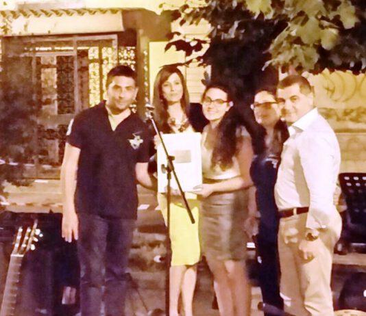 Rosarno, premiata Sofia Castagna vincitrice della borsa di studio con il progetto “A Scuola di Volontariato“