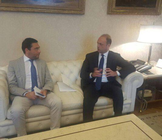 Idà incontra Alfano, per Rosarno interventi economici e programmatici a favore della città