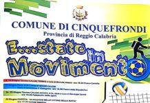 Cinquefrondi, l’amministrazione presenta “E…state IN MOVIMENTO”