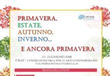 L’Associazione per la Ricerca Neurogenetica presenta la mostra “Primavera, Estate, Autunno, Inverno… e ancora Primavera”