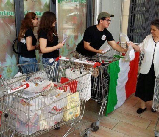 Reggio Calabria, CasaPound: un successo la raccolta alimentare per le famiglie italiane bisognose