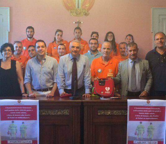 L’Amministrazione dona un defibrillatore alla Prociv Arci di Palmi