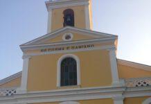 La Fidelitas dona una panca religiosa alla Chiesa dei SS. Cosma e Damiano