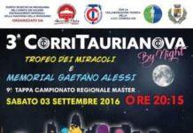 Sabato la III edizione della Corri Taurianova by night